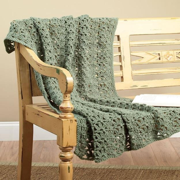 Crochet One to Two Skein Throw
