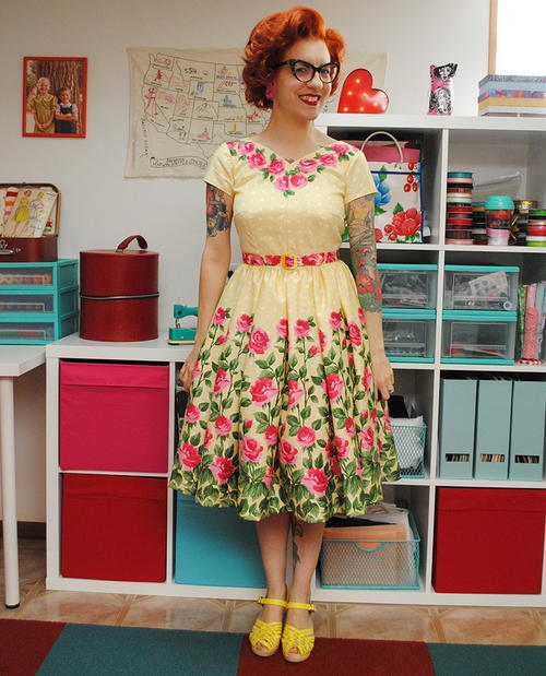 1950s Birthday Party Dress