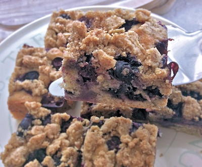 Whole-Wheat Blueberry Buckle