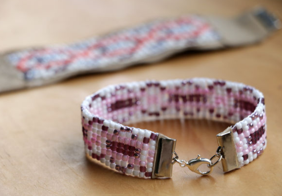 Colorful Beaded DIY Loom Bracelet