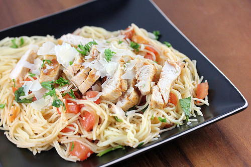 TGI Fridays Bruschetta Chicken Pasta Recipe