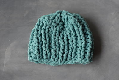 One Hour Knit Baby Hat Pattern