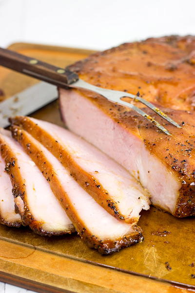 Honey Mustard Glazed Ham