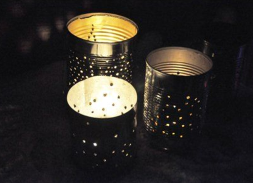 Tin Can DIY Lantern