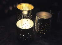 Tin Can DIY Lanterns