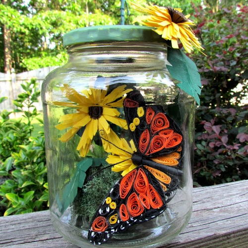 Butterfly Summer in a Jar