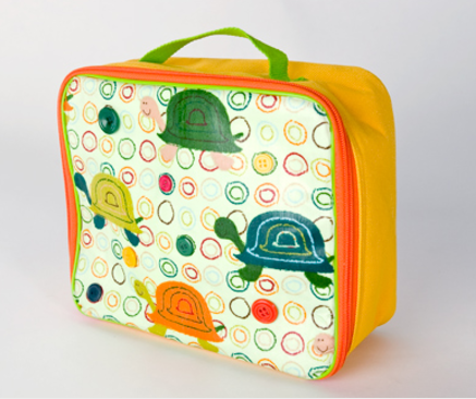 Mod Podge Fabric Turtle Lunch Box