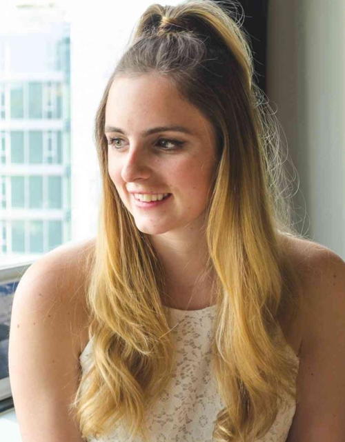 Cute Half Up Ponytail Tutorial DIYIdeaCenter com Cute Half Up Ponytail Tutorial DIYIdeaCenter com