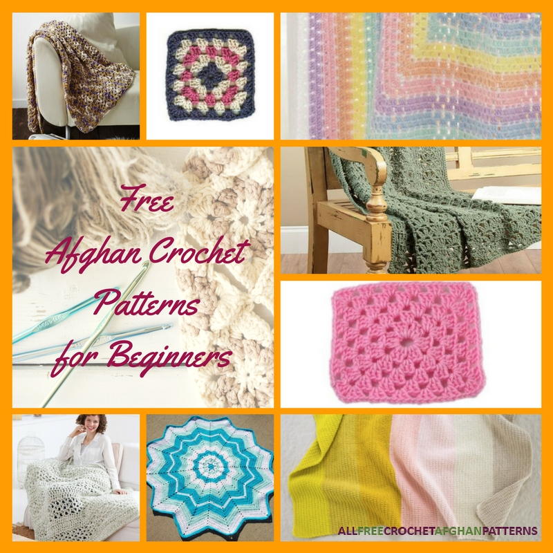 easy afghan patterns to crochet for beginners