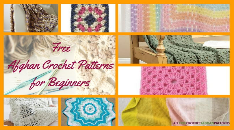 beginner crochet afghan patterns ombre yarn
