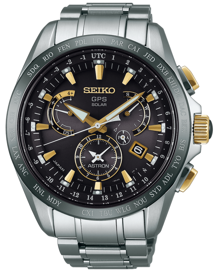 Seiko dual time watch shop
