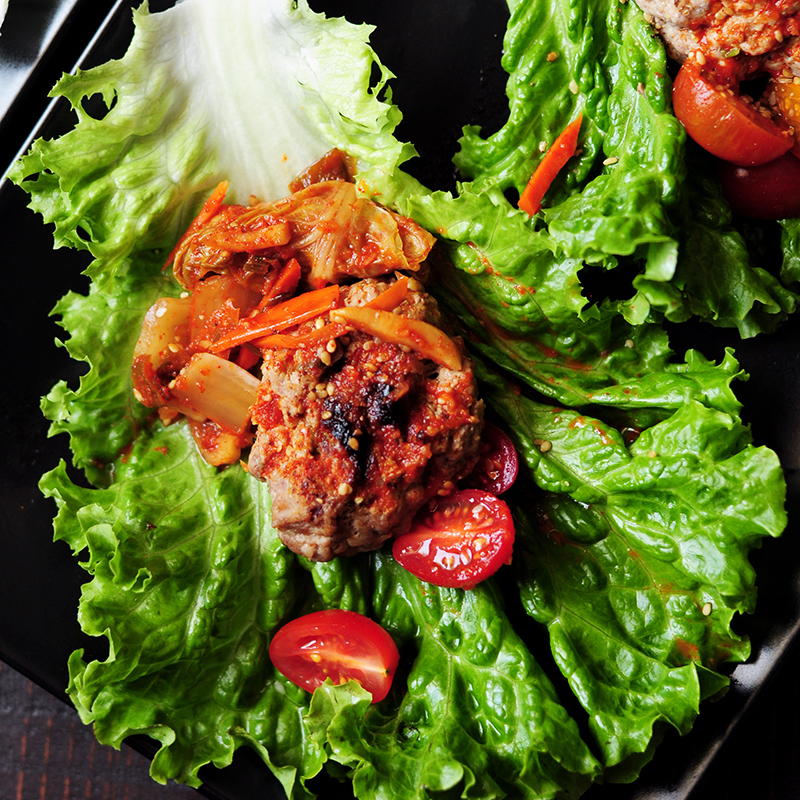 Korean Beef Lettuce Wraps  RecipeLion.com