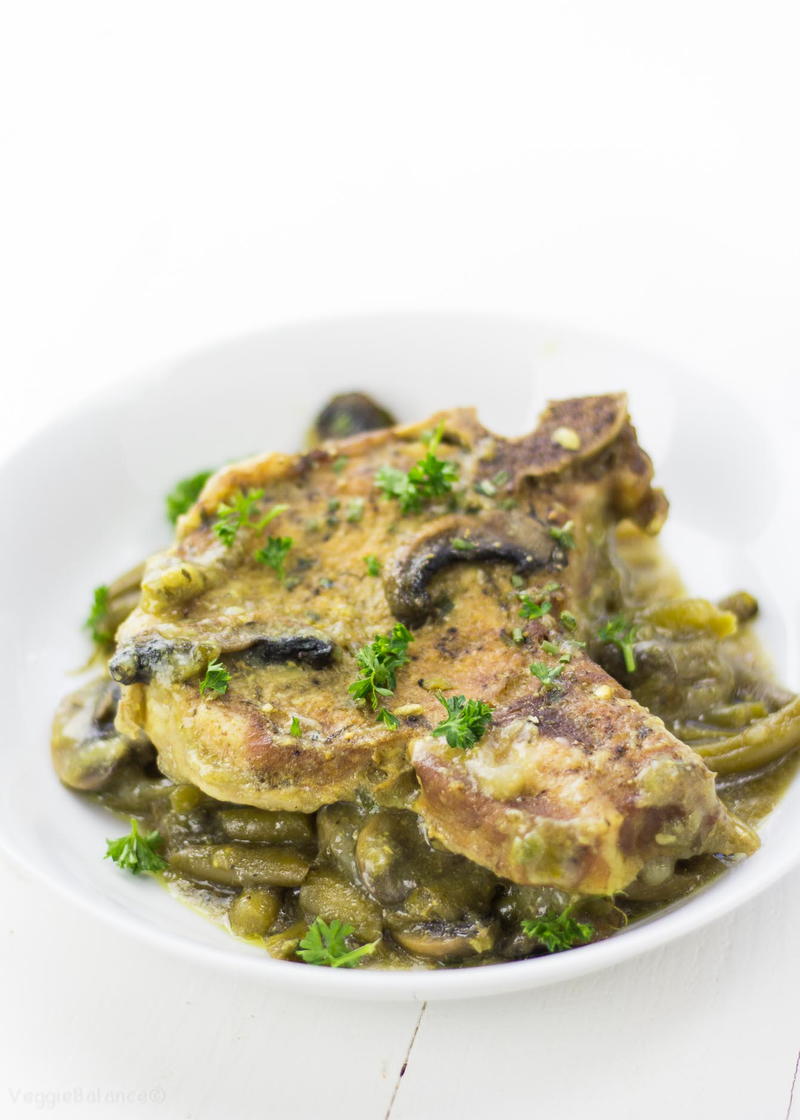 Pressure Cooker Pork Chops with Honey Mustard