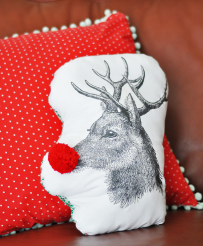 30 Minute Christmas Pillow