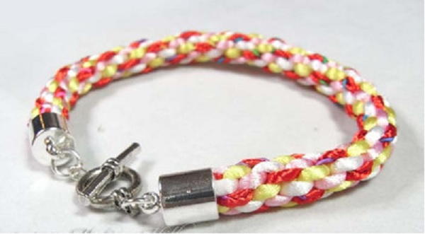 Basic Kumihimo Braid Bracelet