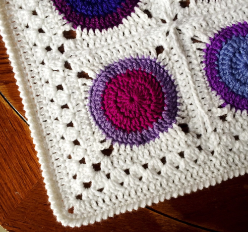 Checker Crochet Edging Tutorial