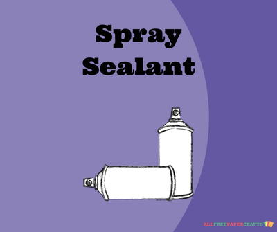 Spray Sealant