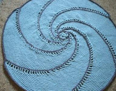 Spiral Baby Blanket