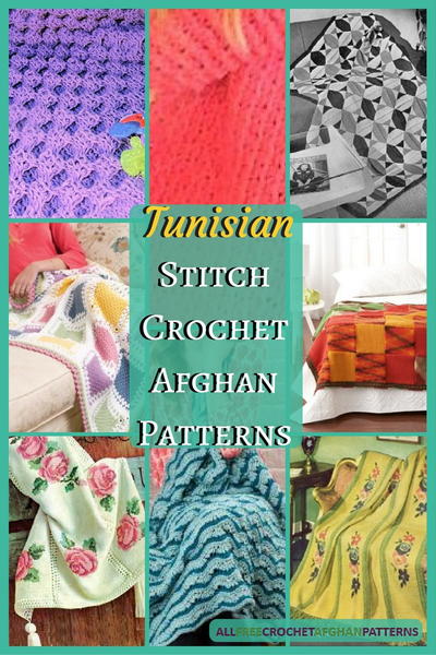 tunisian crochet afghan patterns for beginners