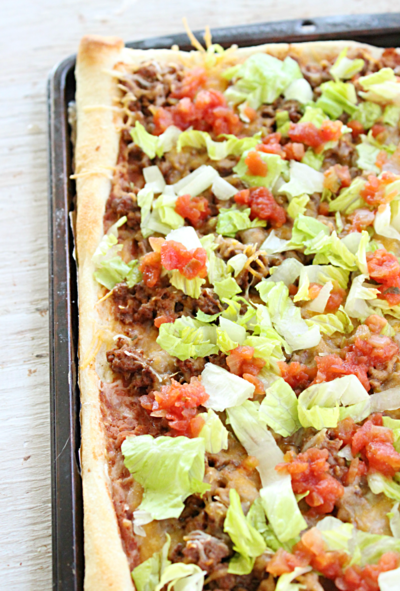 Taco Pizza