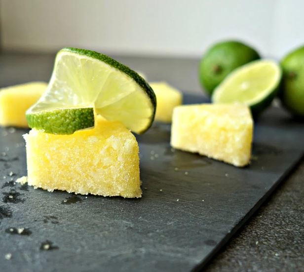Lime DIY Body Scrub Bar