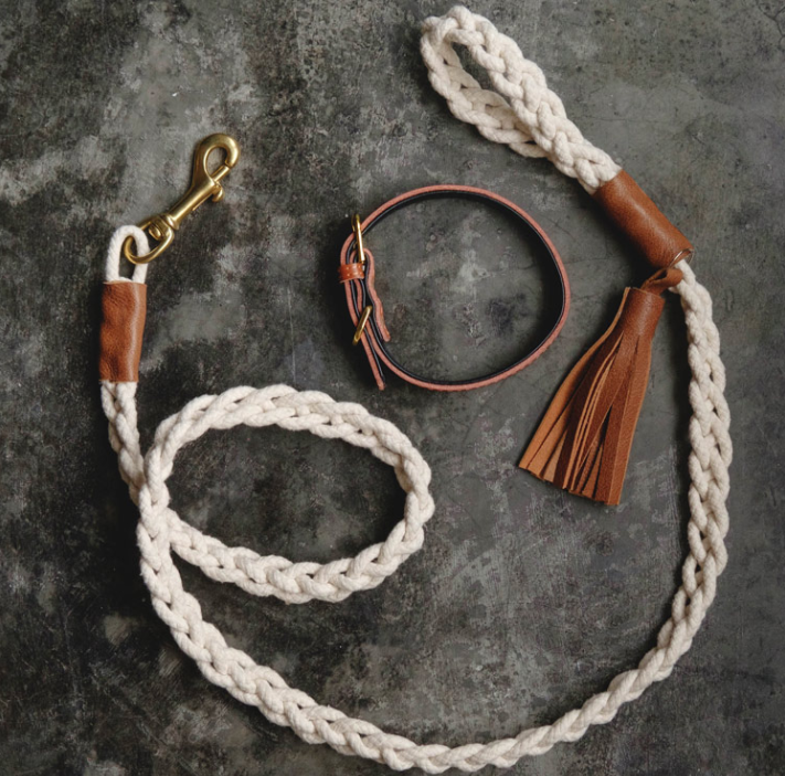 CanineApproved Braided Rope Dog Leash