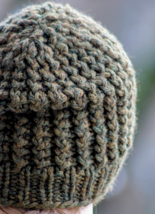 Super Bulky Knit Mens Beanie