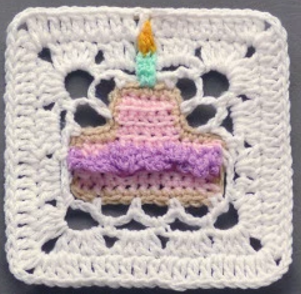Birthday Wish Granny Square Pattern