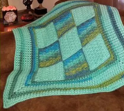 Woven Dreams Crochet Baby Blanket Pattern