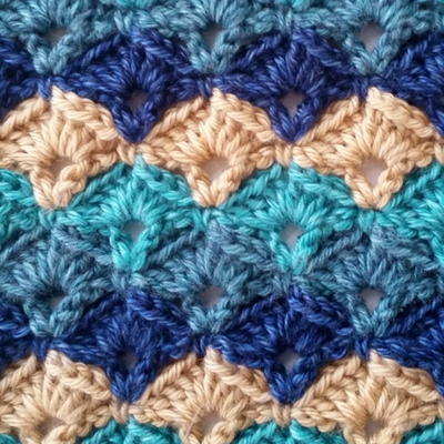 Simply Seashell Crochet Blanket Pattern