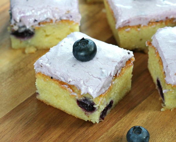 Blueberry Blondies