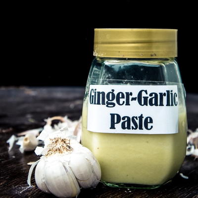 Homemade Ginger Garlic Paste 