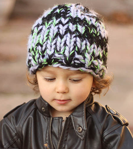 Triple Knit Toddler Hat Pattern