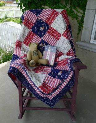 Simple Summer Throw Quilt