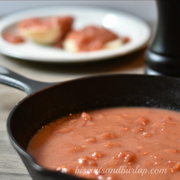 Easy Tomato Gravy