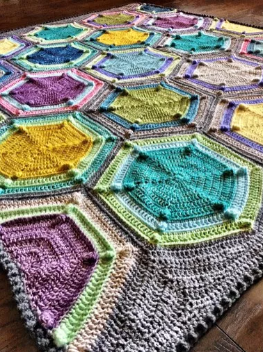 Moon Landing Crochet Blanket Pattern