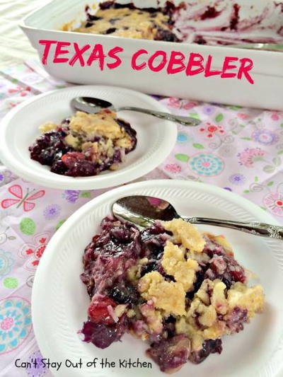 Crazy-Good Texas Cobbler