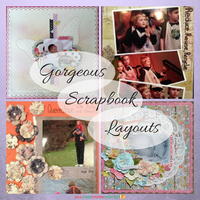 4 Gorgeous Scrapbook Layouts