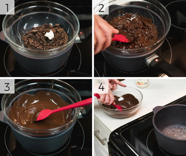 How to Melt Chocolate in a Double Boiler