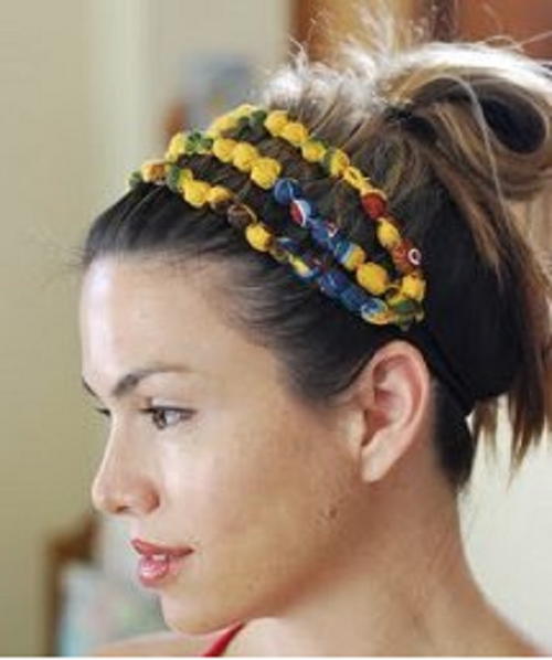 Easy Beaded Headband Tutorial