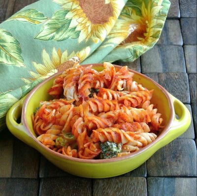 Two-Timing Broccoli Pasta Bake