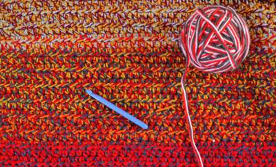 Yarn Stash Easy Crochet Blanket