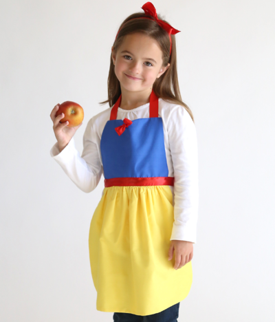 Snow White DIY Dress Up Apron