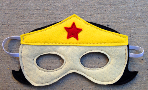 DIY Superhero Mask Template