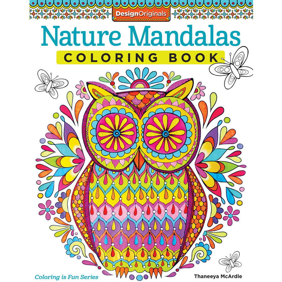 Nature Mandalas Coloring Book | AllFreeDIYWeddings.com