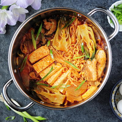 One-Pot Kimchi Ramen