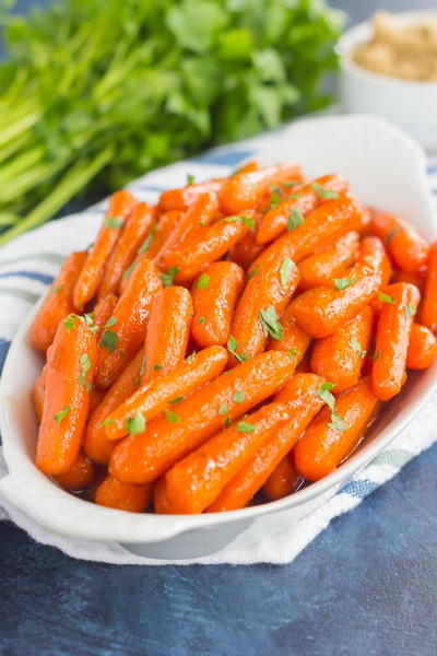 Maple Brown Sugar Carrots