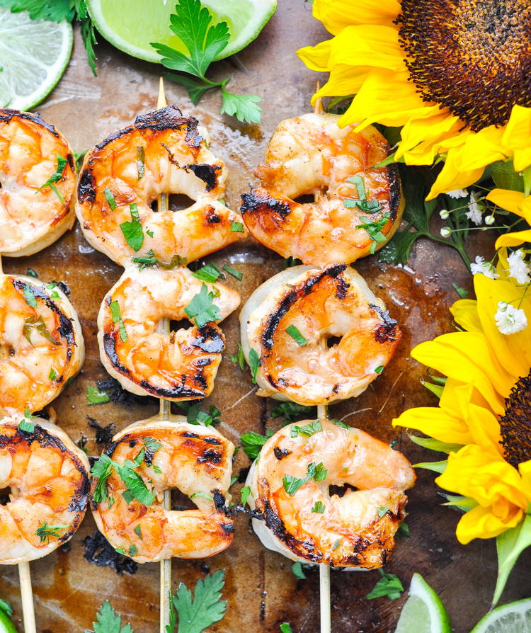 Marinated Grilled Shrimp | RecipeLion.com