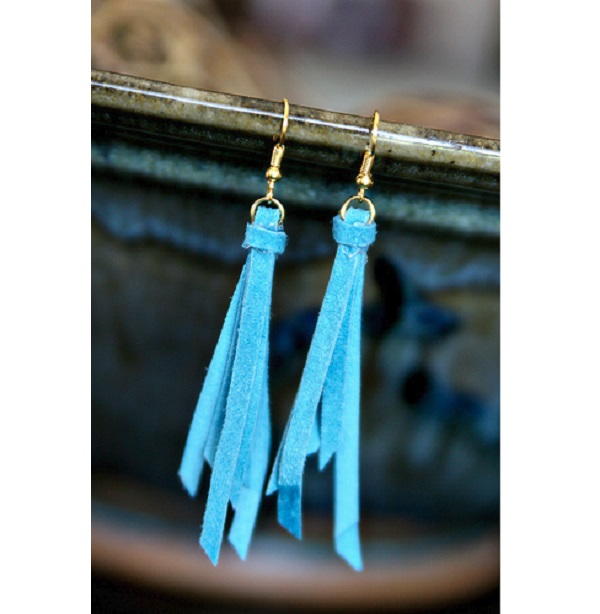 Anthro Knockoff Tassel Earrings