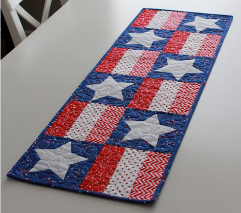 Fourth of July Table Runner